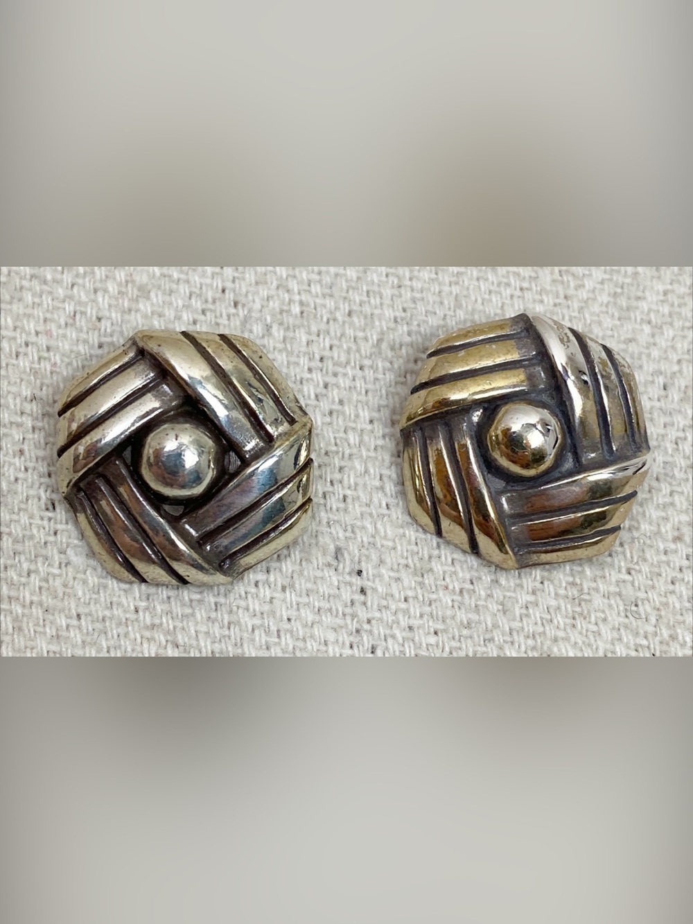 Brighton Sonora Stud Silver Plated Stud earrings